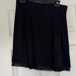 INC International Concepts Black Mini Skirt